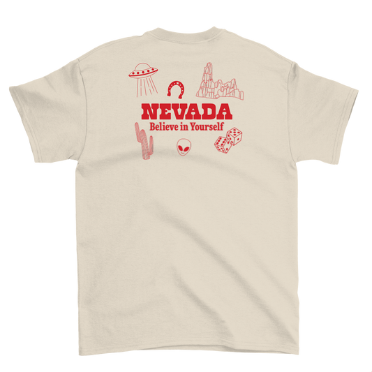 Nevada Believe in Yourself Crewneck Tee