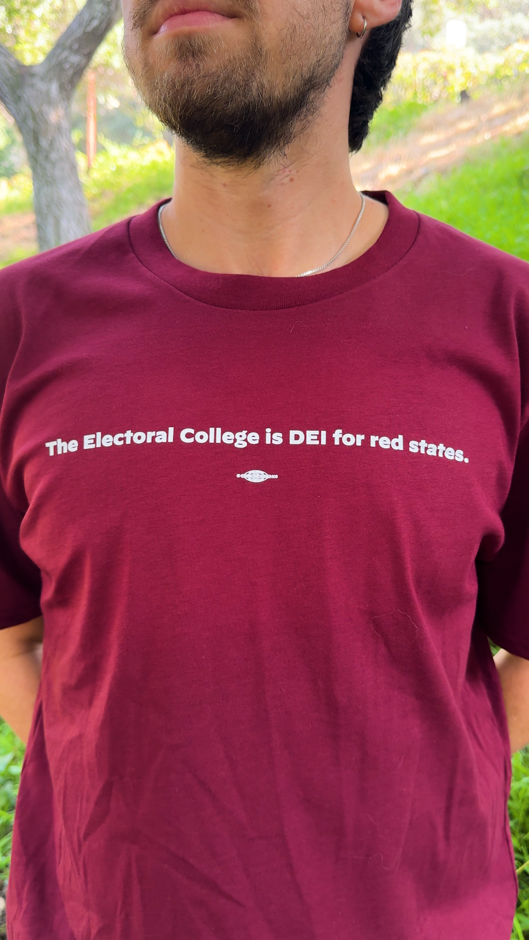 Electoral College Is DEI Crewneck Tee