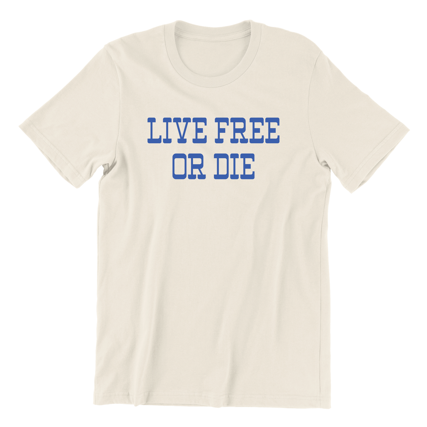 Live Free Or Die Crewneck Tee