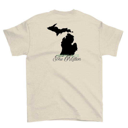 Smitten With The Mitten Italic Crewneck Tee