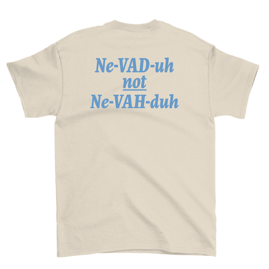 Ne-VAD-uh Crewneck Tee