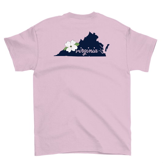 Virginia Dogwood Crewneck Tee