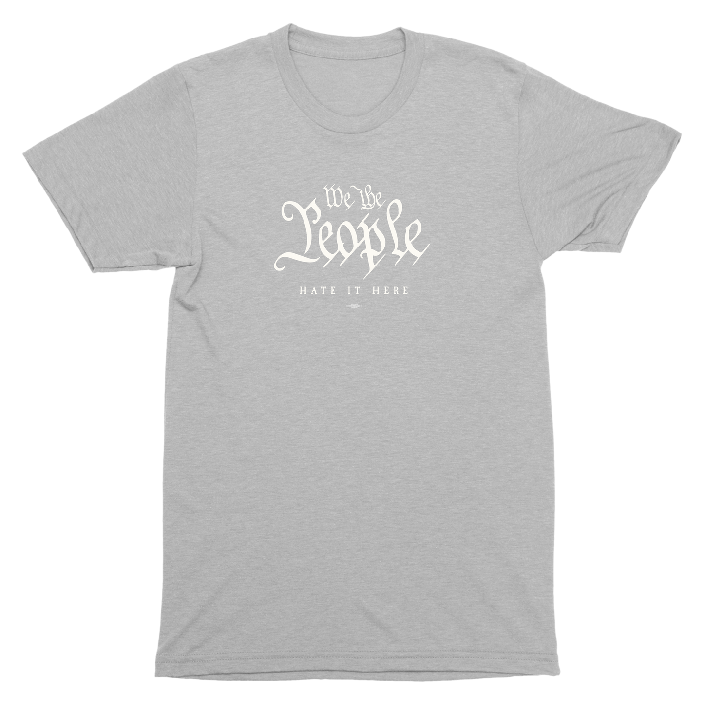 We The People Crewneck Tee
