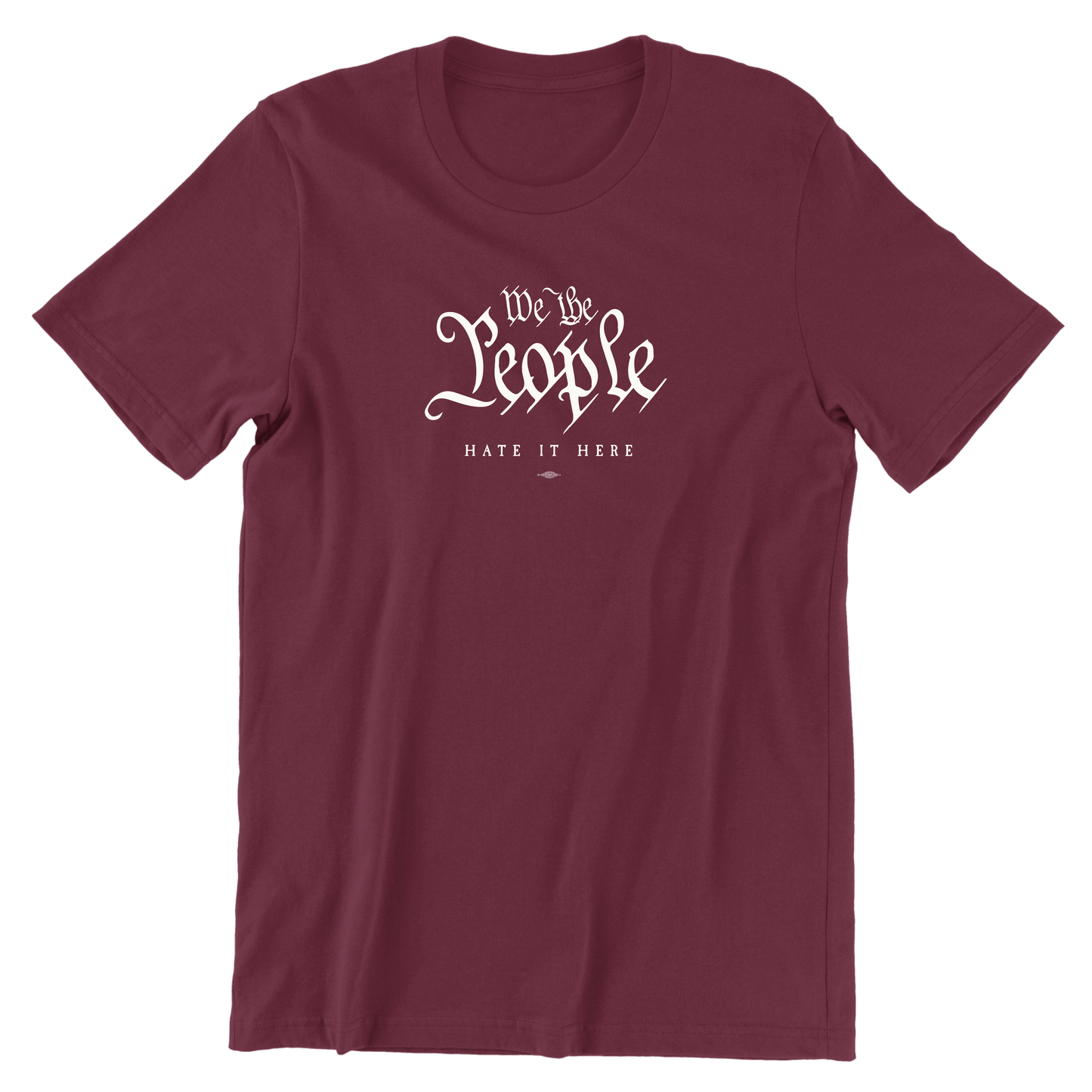 We The People Crewneck Tee