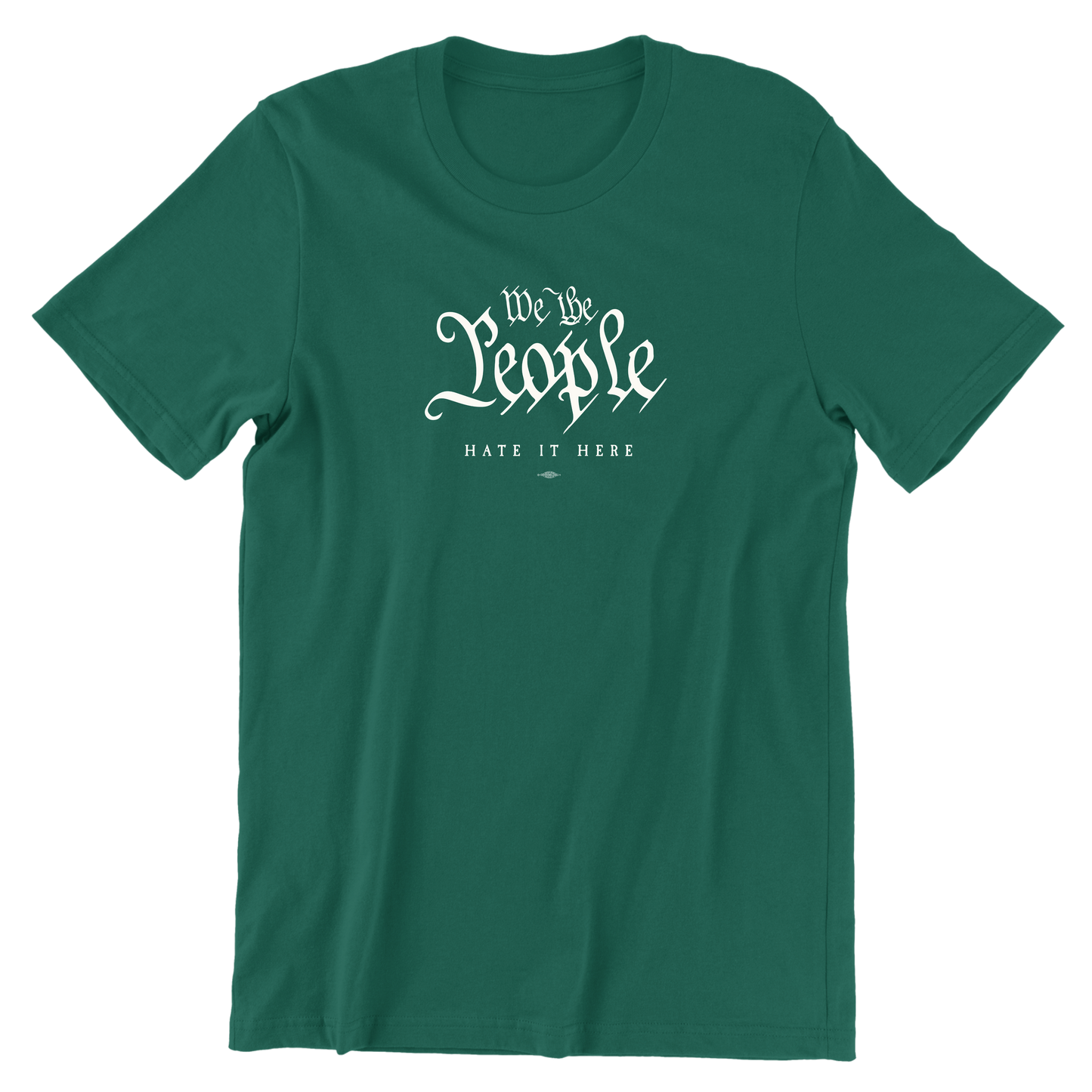 We The People Crewneck Tee