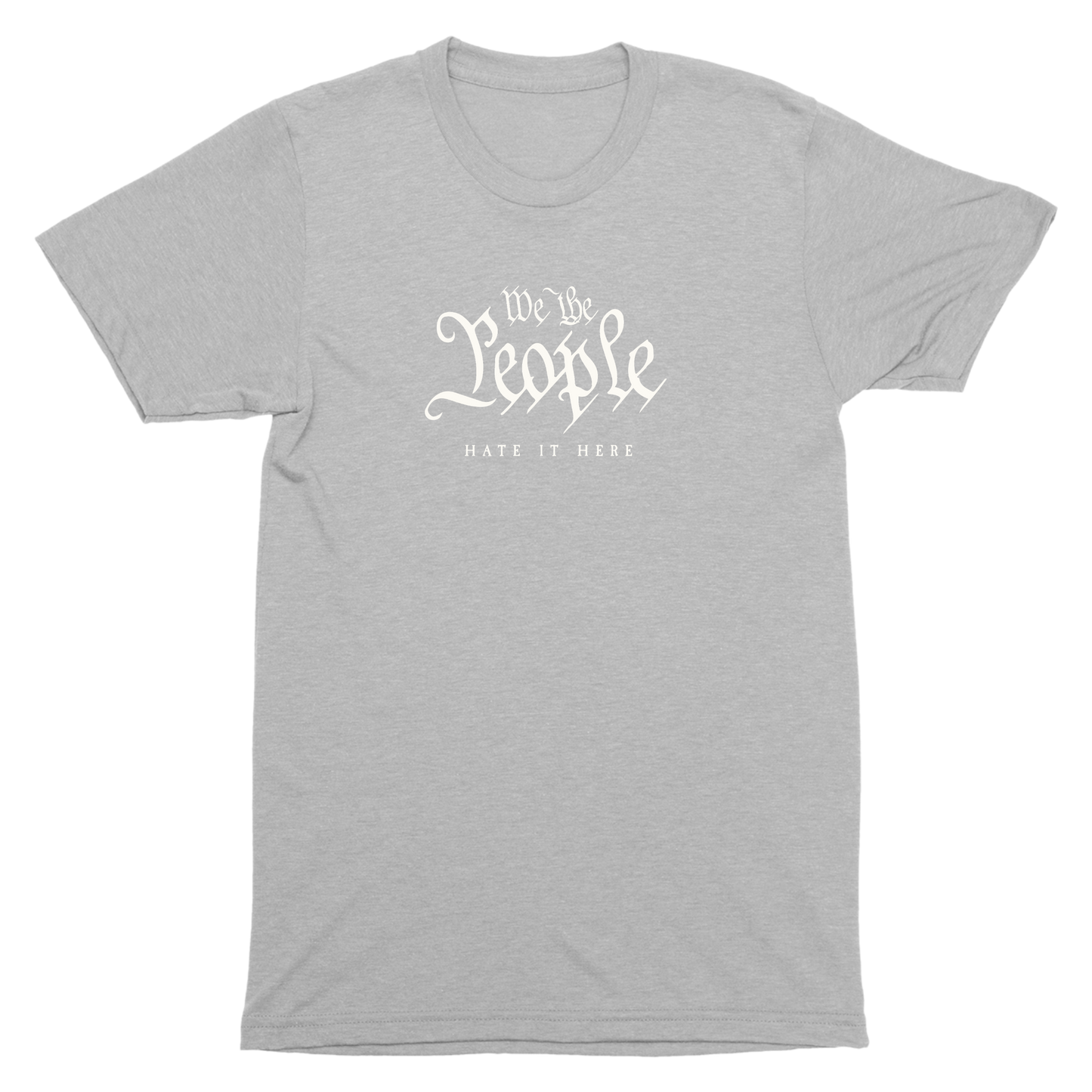 We The People Crewneck Tee