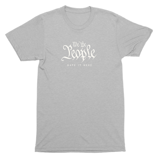 We The People Crewneck Tee