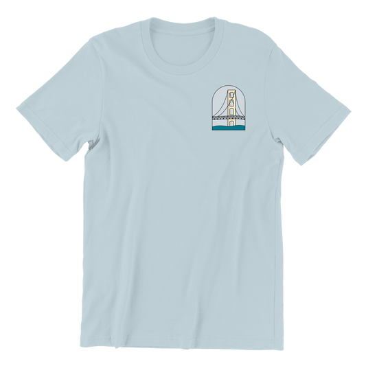 We Build Bridges Not Walls Crewneck Tee