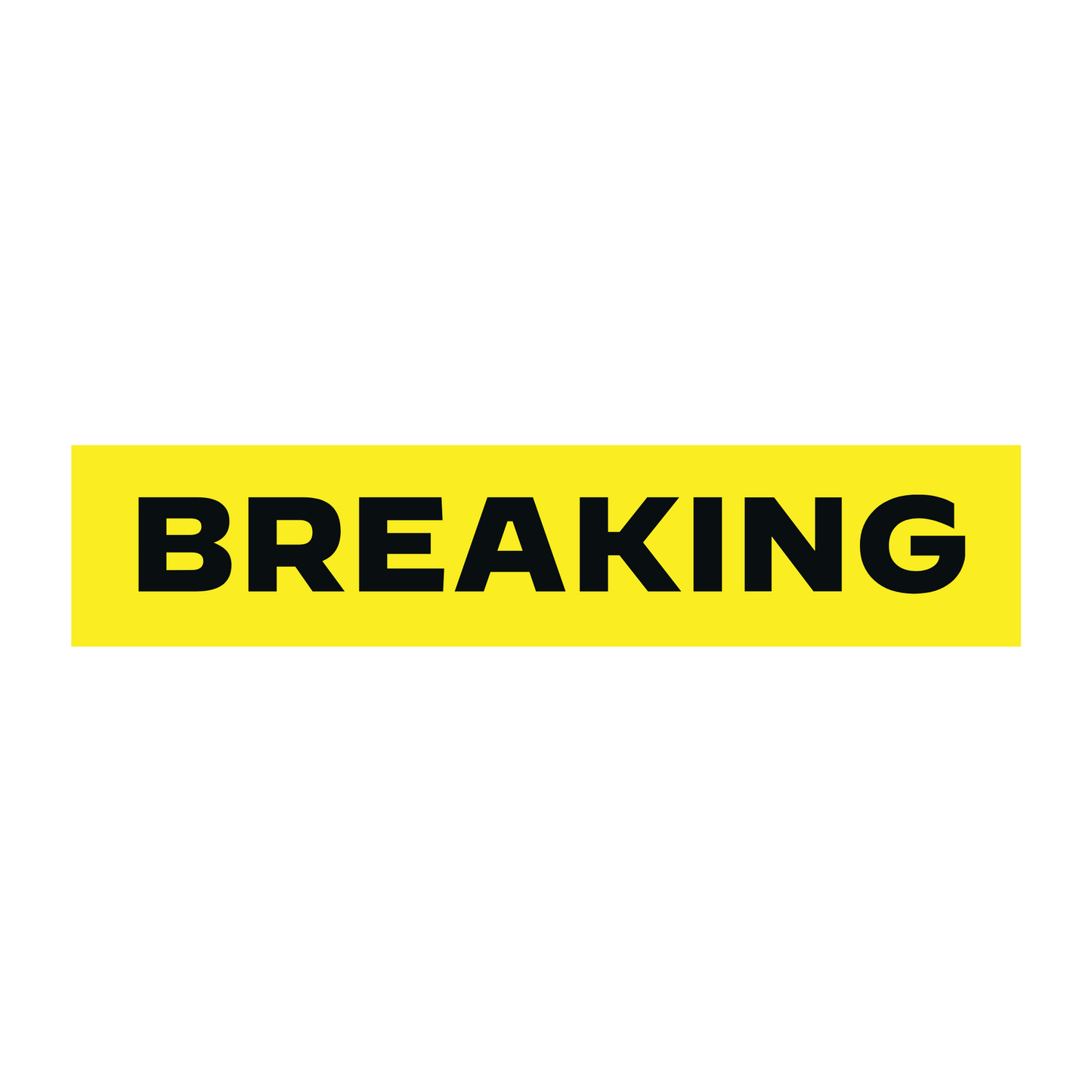 Breaking Sticker