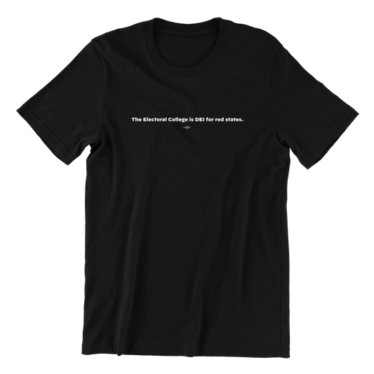 Electoral College Is DEI Crewneck Tee