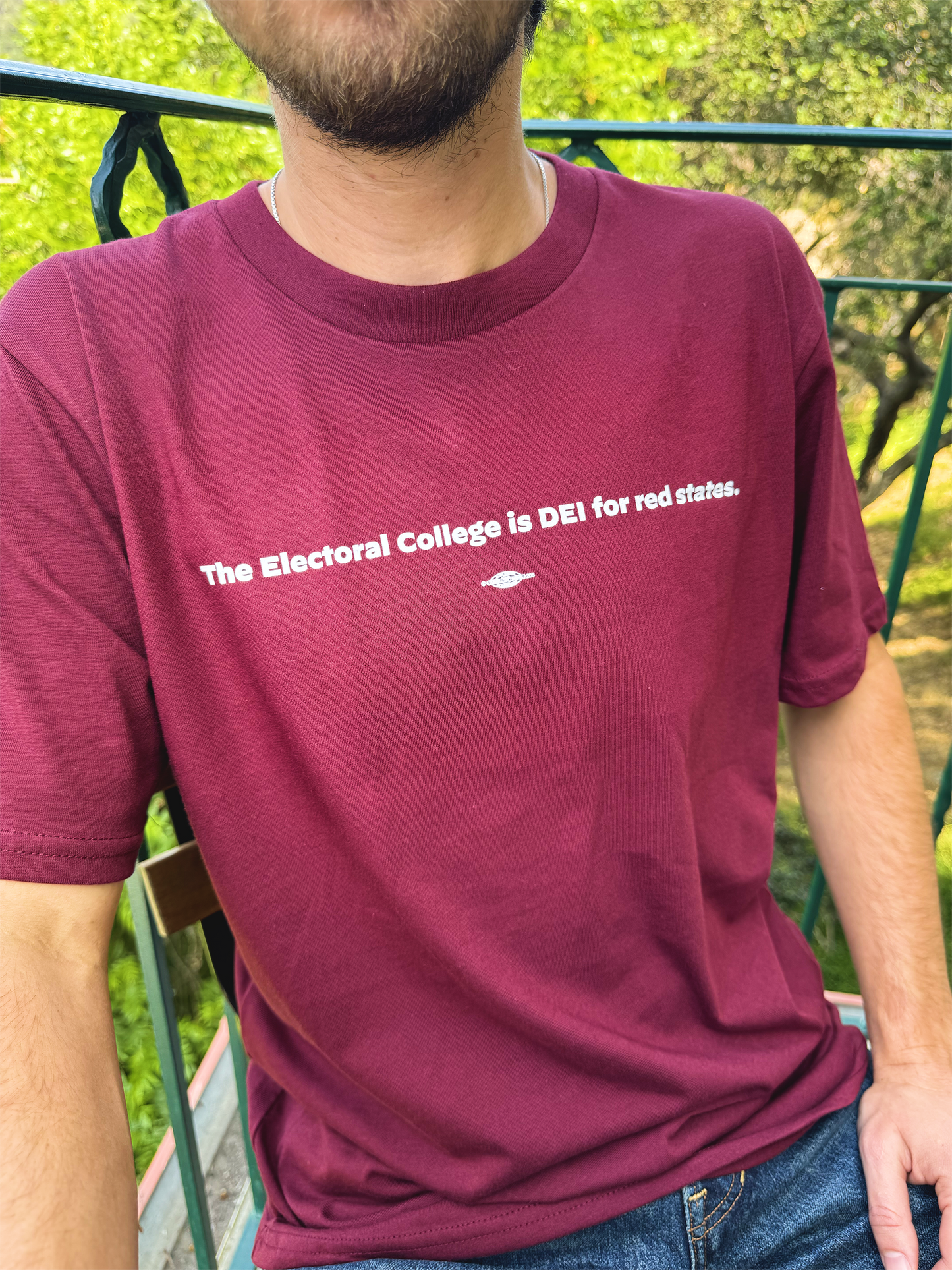 Electoral College Is DEI Crewneck Tee
