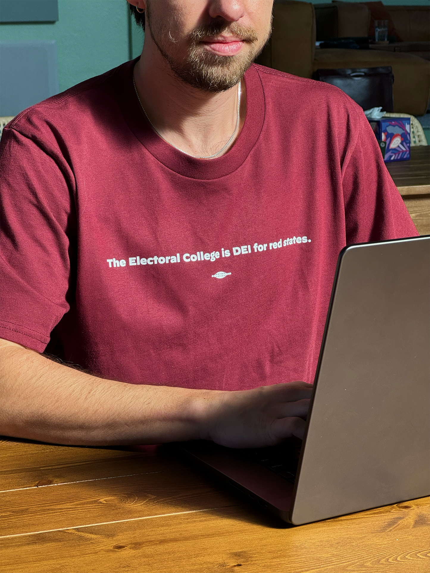 Electoral College Is DEI Crewneck Tee