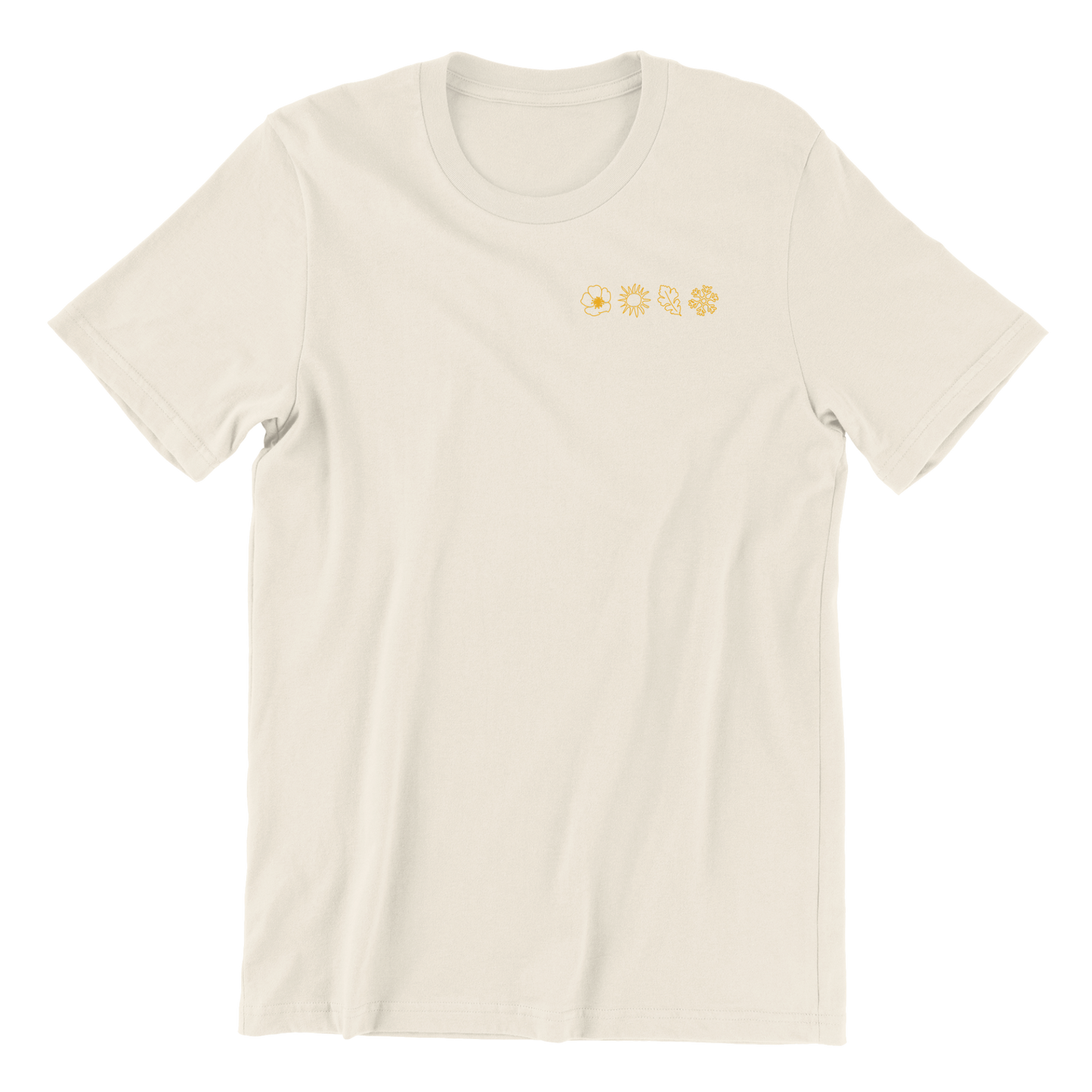 Here For The Right Seasons Crewneck Tee