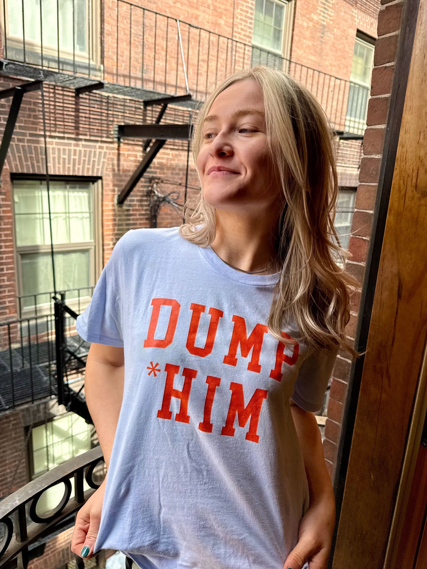 Dump Him Crewneck Tee
