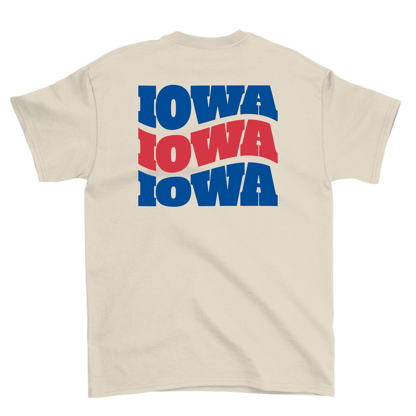 Iowa Retro Crewneck Tee