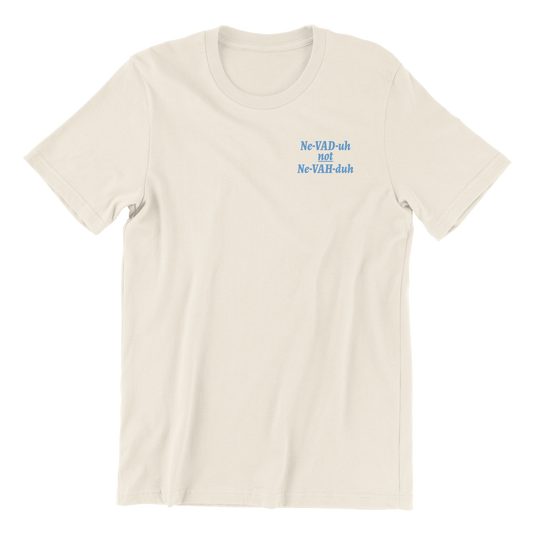 Ne-VAD-uh Crewneck Tee