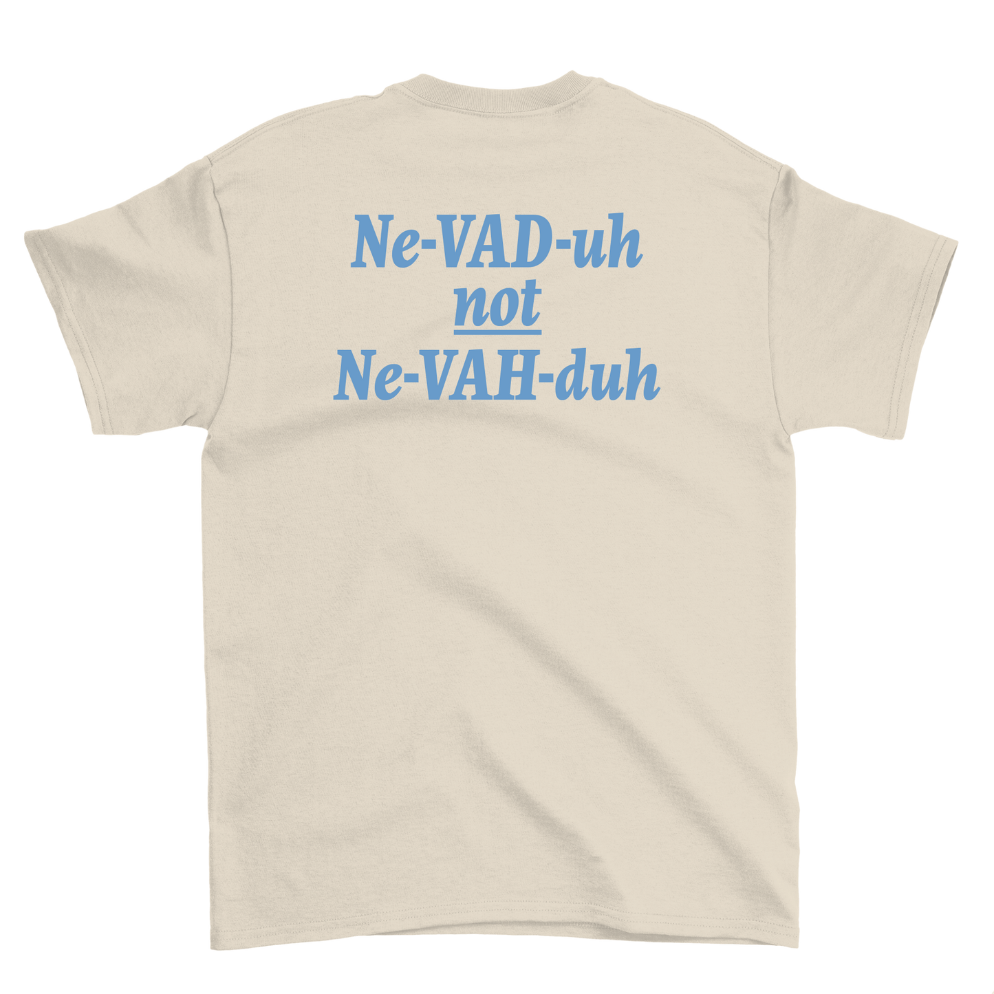Ne-VAD-uh Crewneck Tee