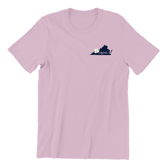 Virginia Dogwood Crewneck Tee