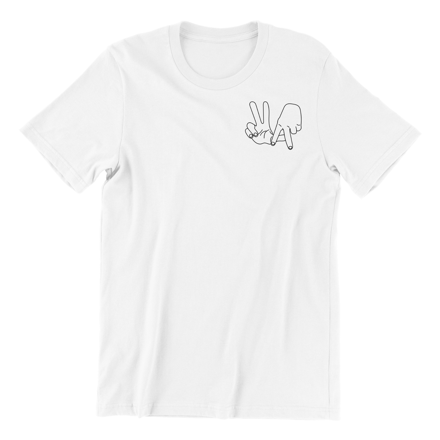 VA Handsign Crewneck Tee