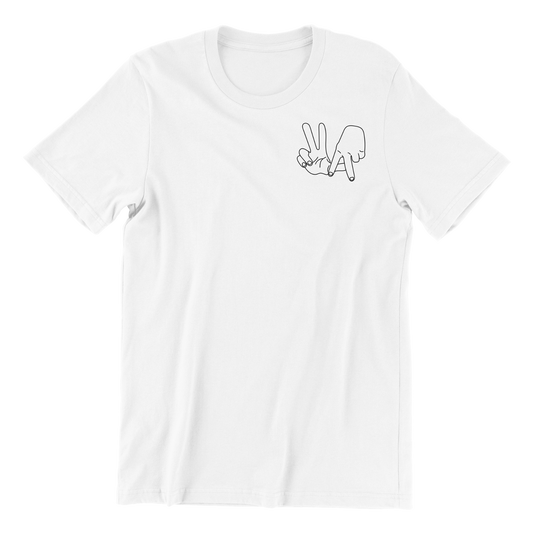 VA Handsign Crewneck Tee