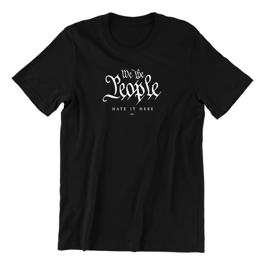 We The People Crewneck Tee