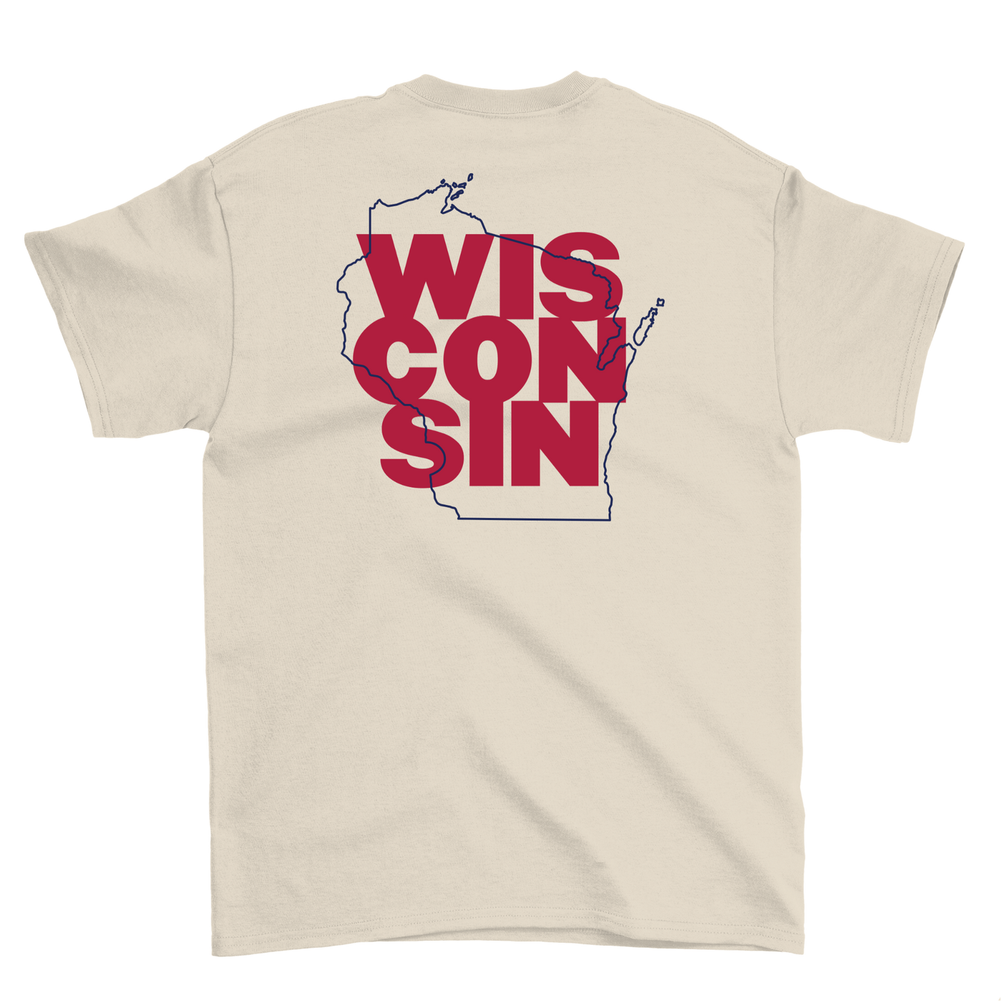 Wisconsin Crewneck Tee